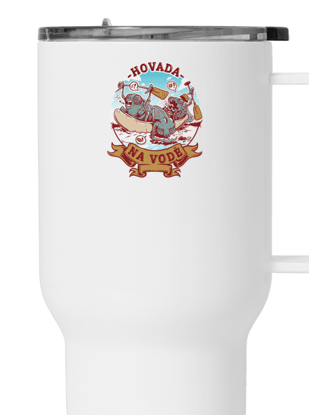 Hovada na vodě termohrnek White