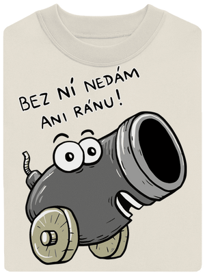 Dělo a koule unisex mikina bez kapuce Off White