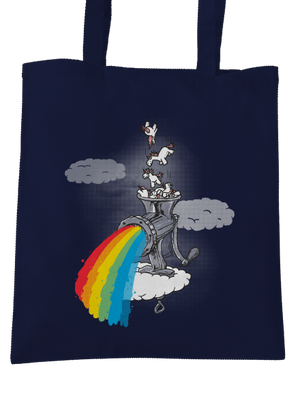 Jak vzniká duha taška French Navy