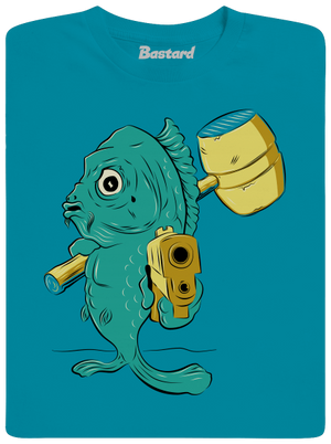 Poslední štědrovečerní pánské tričko Diva Blue