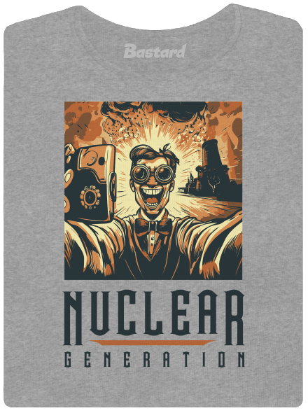 Nuclear generation dámské tričko Dark Gray Melange