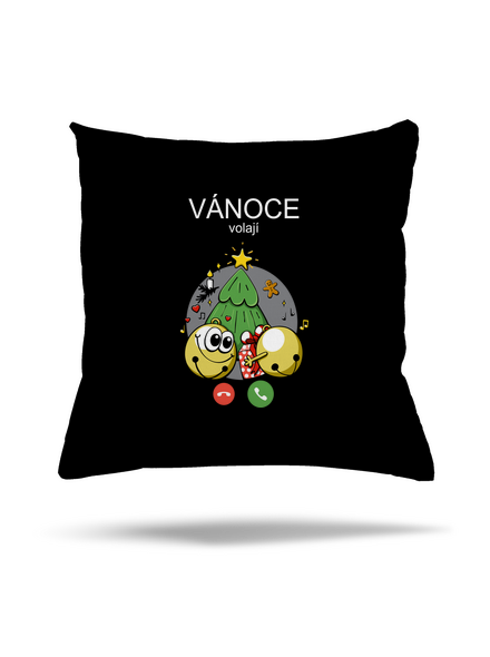 Vánoce volají polštář Black