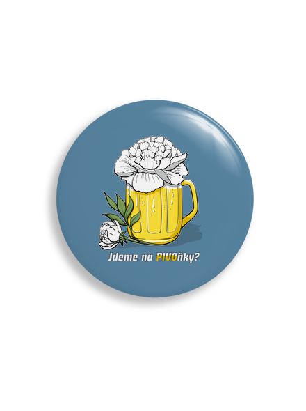 Pivoňky placka uni