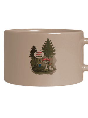 Bacha houbař hrnek makronka Brown Macaron