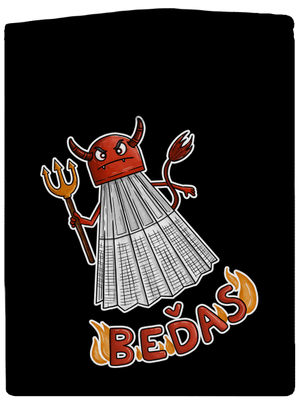 Beďas dámská mikina na zip Black