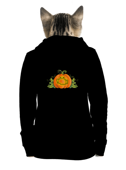 Strašidelný Halloween dámská mikina na zip Black