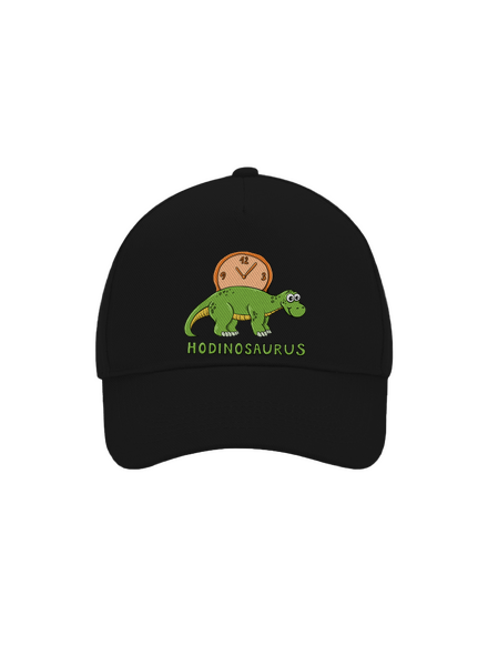 Hodinosaurus kšiltovka baseballka Black