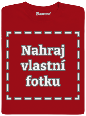 Vlastní potisk pánské tričko Red