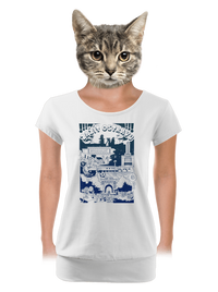 dámské tričko s lemem