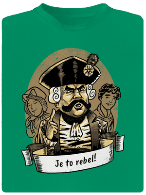 B14: S čerty nejsou žerty dětské sportovní tričko Kelly Green Mal