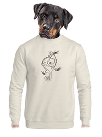 unisex mikina bez kapuce