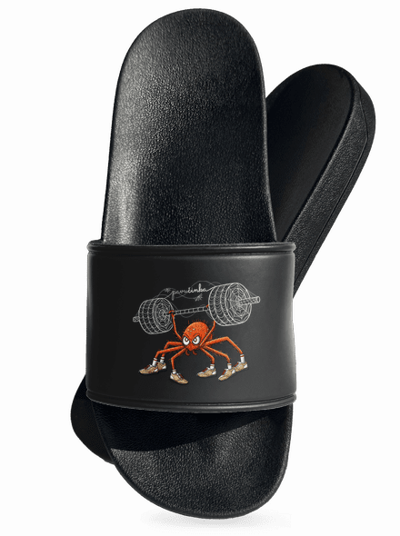 Pavučinka pantofle Black