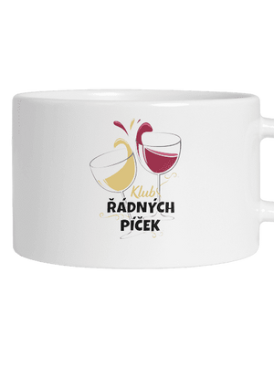 Klub řádných píček hrnek makronka White