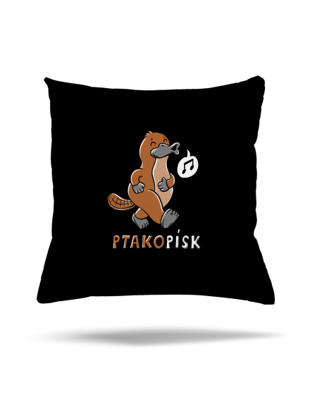 Ptakopísk polštář Black