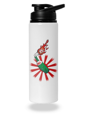 Kamikaze lahev na vodu White