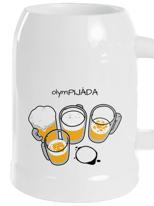 Pijáda půllitr White