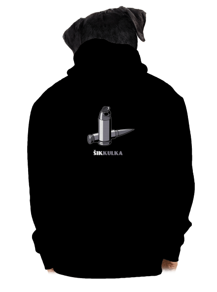 Šikkulka pánská mikina na zip Black