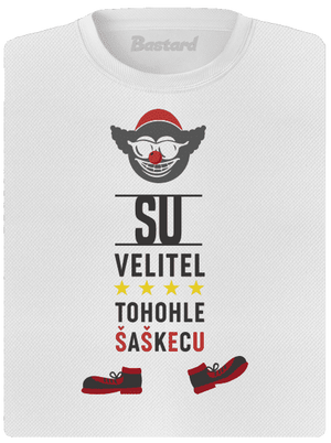 Velitel šaškecu dámské sportovní tričko White