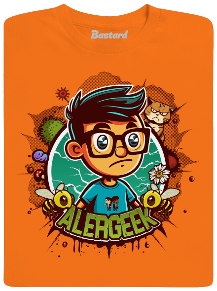 Alergeek pánské tričko Orange