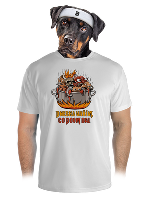 Co Doom dal pánské sportovní tričko White