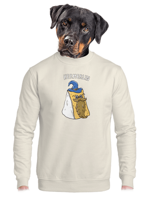 unisex mikina bez kapuce