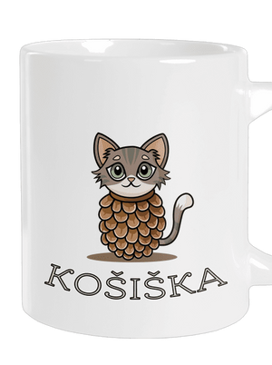 Košiška velký hrnek White