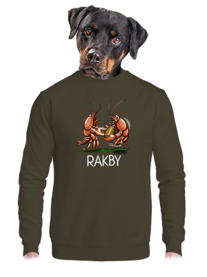 unisex mikina bez kapuce