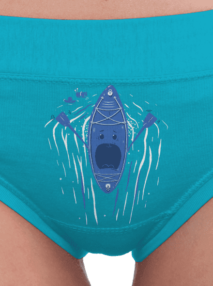 Ahhhh! dámské kalhotky Turquoise