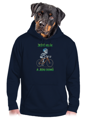Ještě kilák pánská mikina klokanka Navy