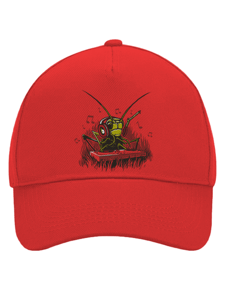 DJ cvrček kšiltovka baseballka Classic Red