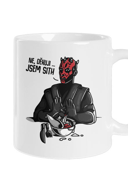 Jsem sith klasický hrnek White