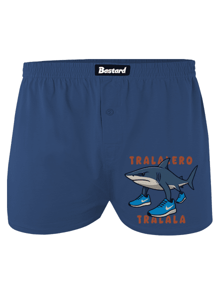 Tralalero Tralala – Italian Brainrot pánské trenky Blue
