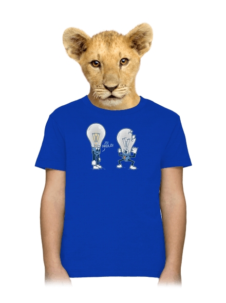 Prdlá dětské tričko Royal Blue