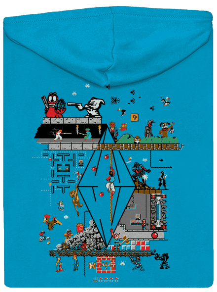 Zapaříme dámská mikina na zip Blue Atol