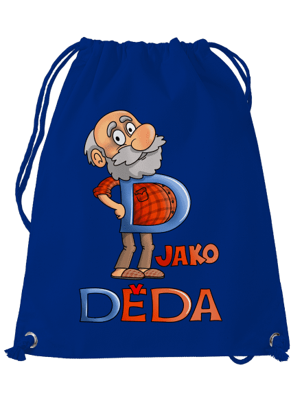 D jako děda vak Royal Blue Mal