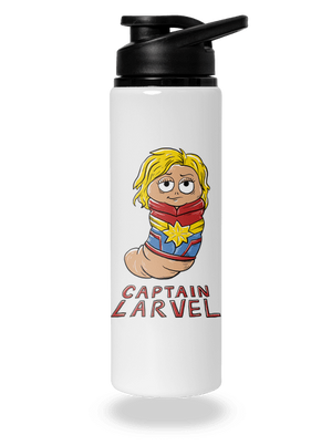 Captain Larvel lahev na vodu White