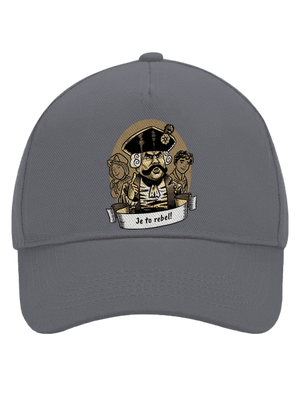 B14: S čerty nejsou žerty kšiltovka baseballka Graphite grey