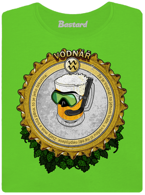 Pivní horoskop: Vodnář dámské tričko Apple Green