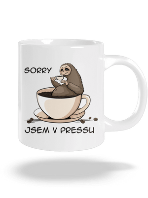 V pressu velký hrnek White