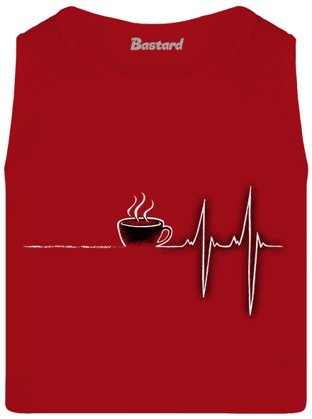 Coffee help pánské tílko Red