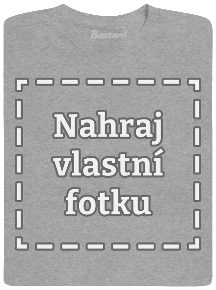 Vlastní potisk pánské tričko Sport Grey