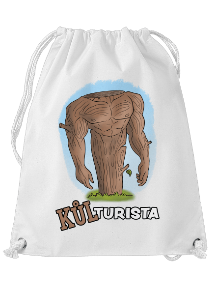 Kůlturista vak White