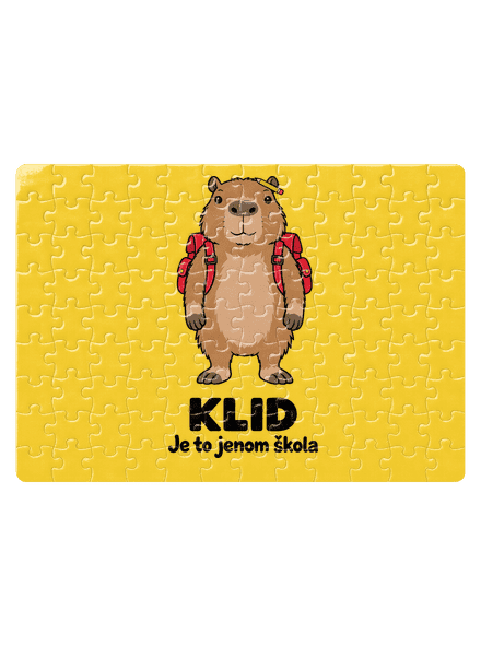 Je to jenom škola puzzle White