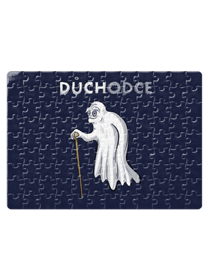 Duch důchodce puzzle White
