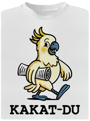 Kakat-du pánské sportovní tričko White