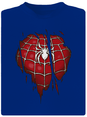 Spider Inside pánské sportovní tričko Royal Blue Mal