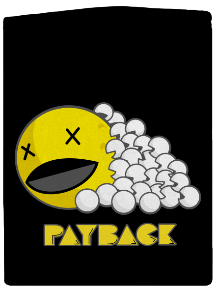 Payback dámská mikina na zip Black