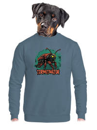 unisex mikina bez kapuce