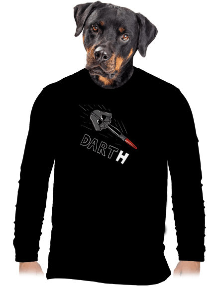 Dart(h) pánské dlouhý rukáv Black