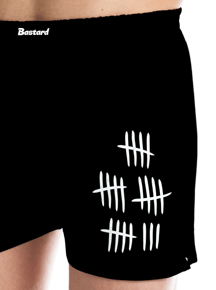 Skóre pánské trenky Black